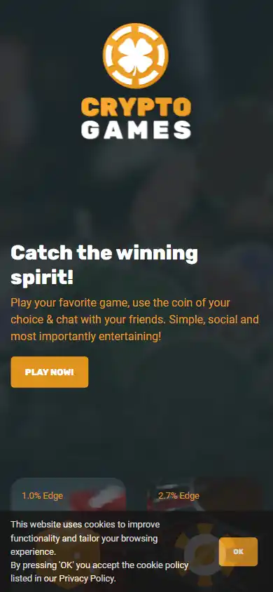Crypto Games Casino screenshot 4