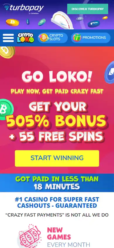Crypto Loko Casino screenshot 4