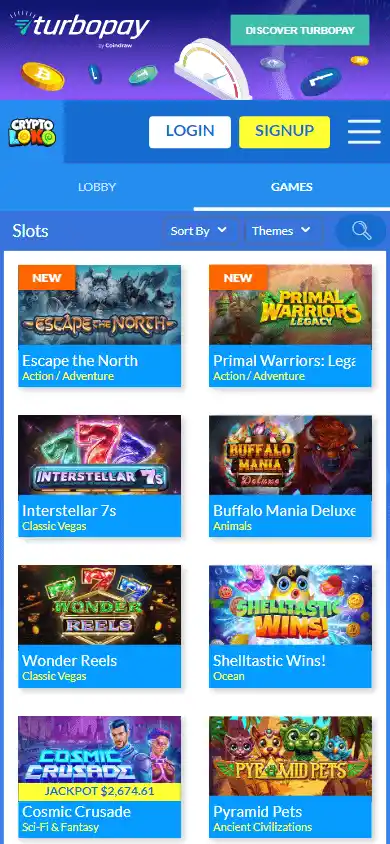 Crypto Loko Casino screenshot 5