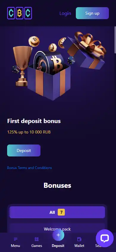 CryptoBoss Casino screenshot 4