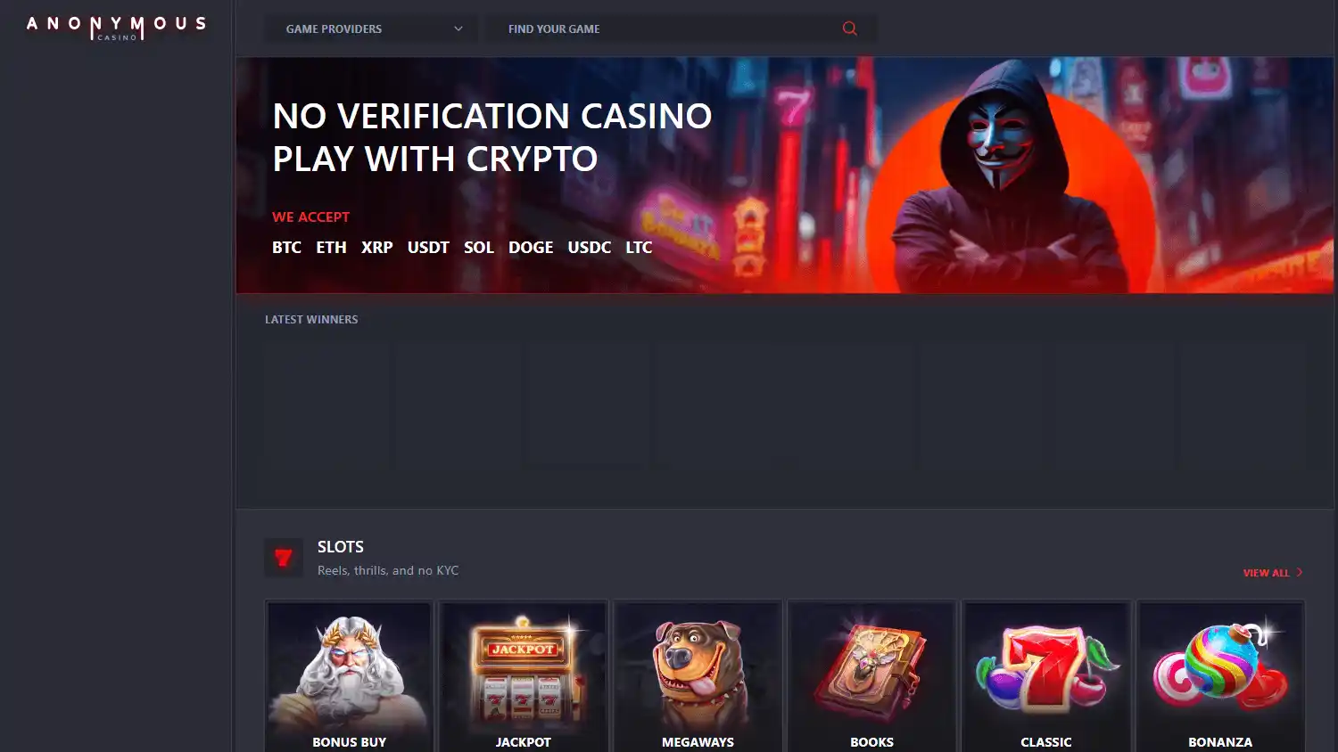 CryptoCasino.CC screenshot 1