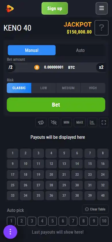 Cryptoplay Casino screenshot 4