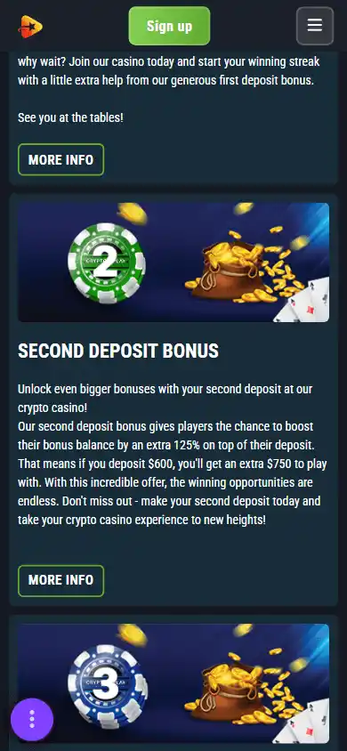 Cryptoplay Casino screenshot 5