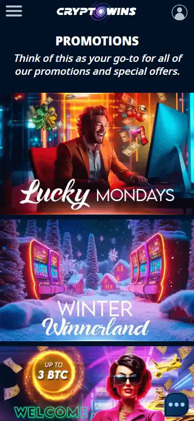 CryptoWins Casino screenshot 6