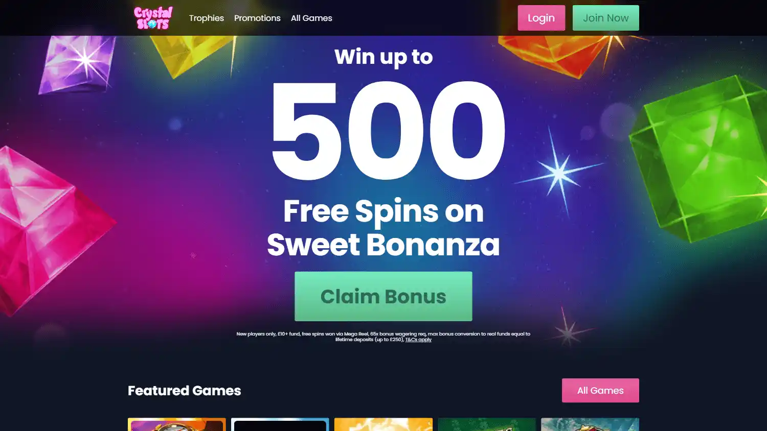 Crystal Slots Casino screenshot 2