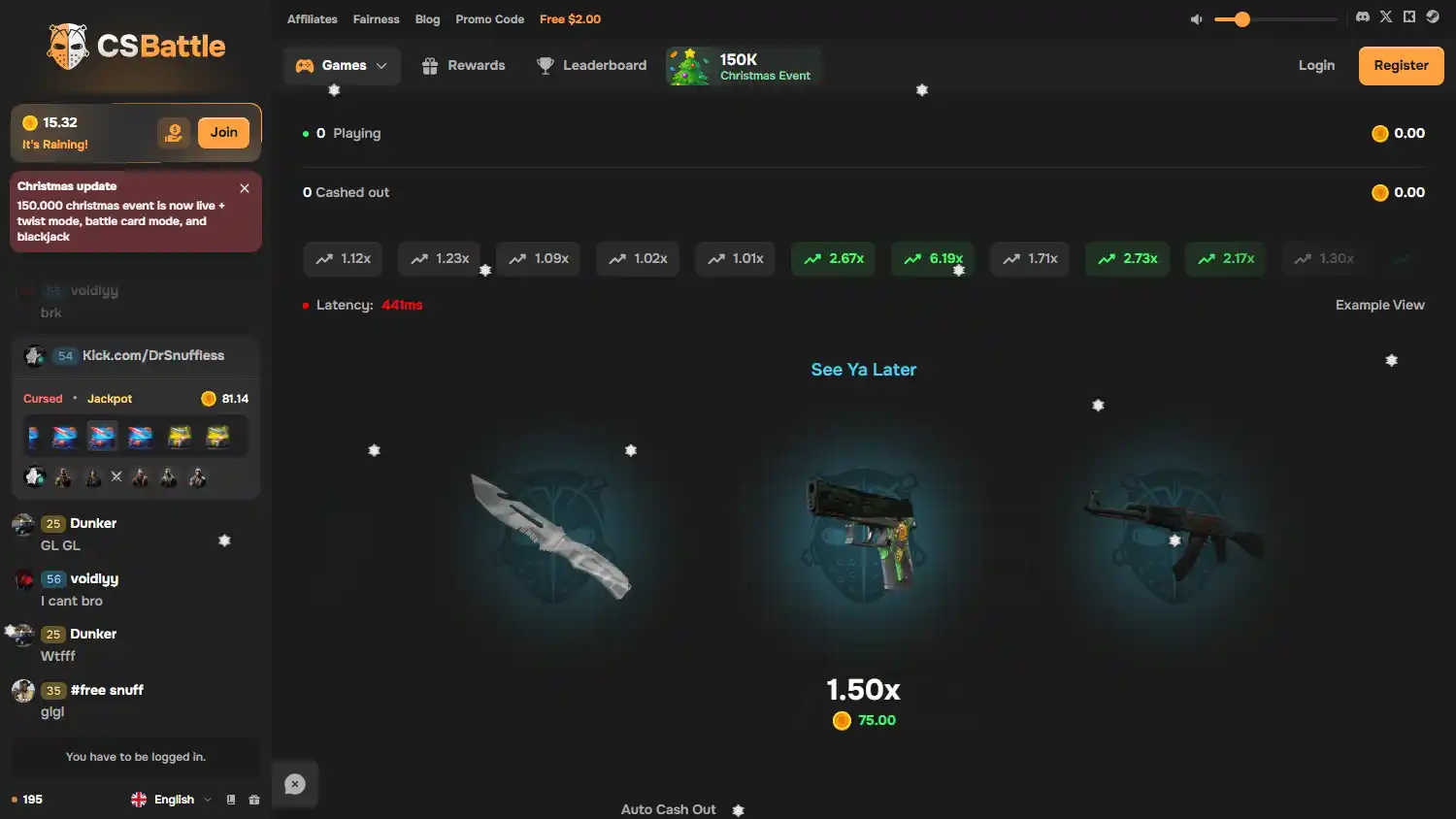 CS Battle Casino screenshot 2