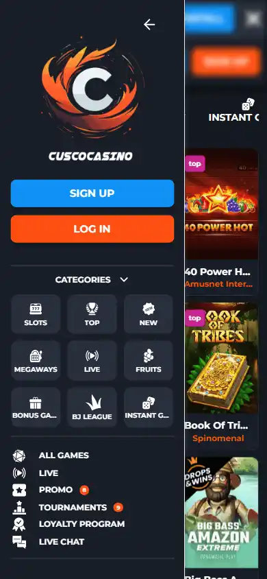 Cusco Casino screenshot 5
