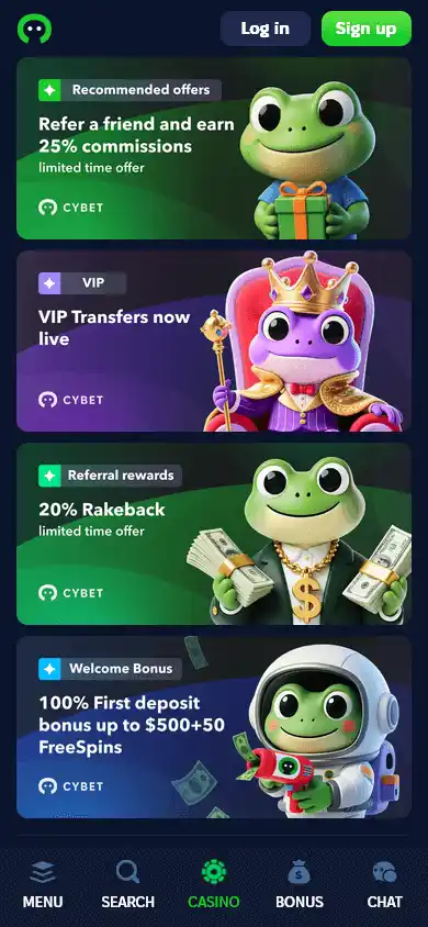 Cybet Casino screenshot 6