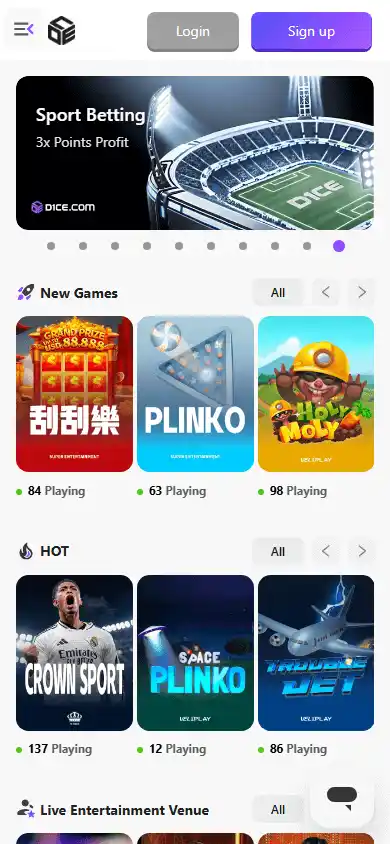 D1ce Casino screenshot 5