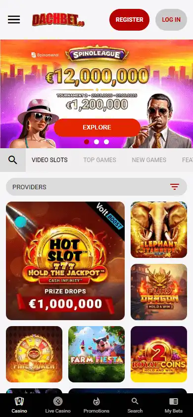 Dachbet Casino screenshot 5