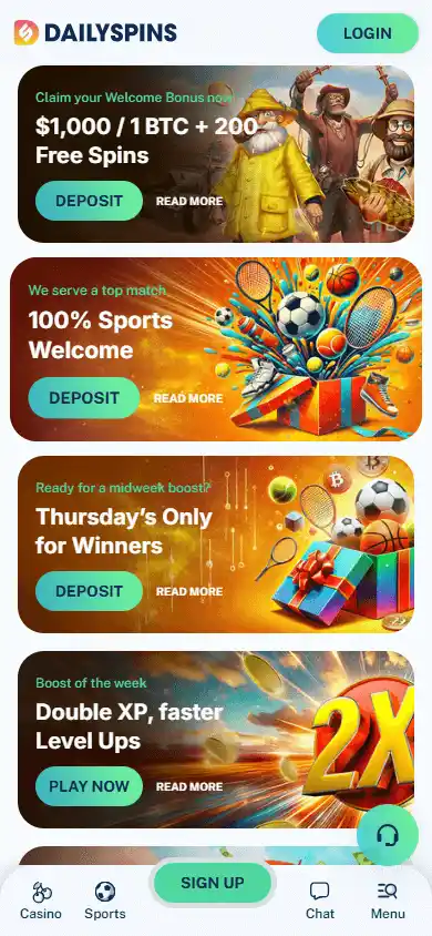 Dailyspins Casino screenshot 6