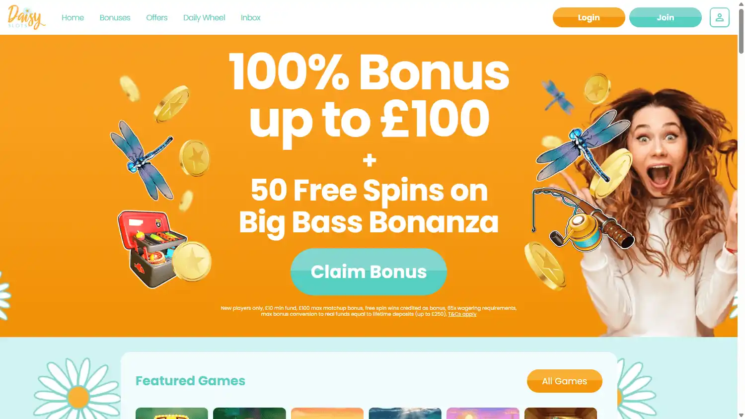 Daisy Slots Casino screenshot 1
