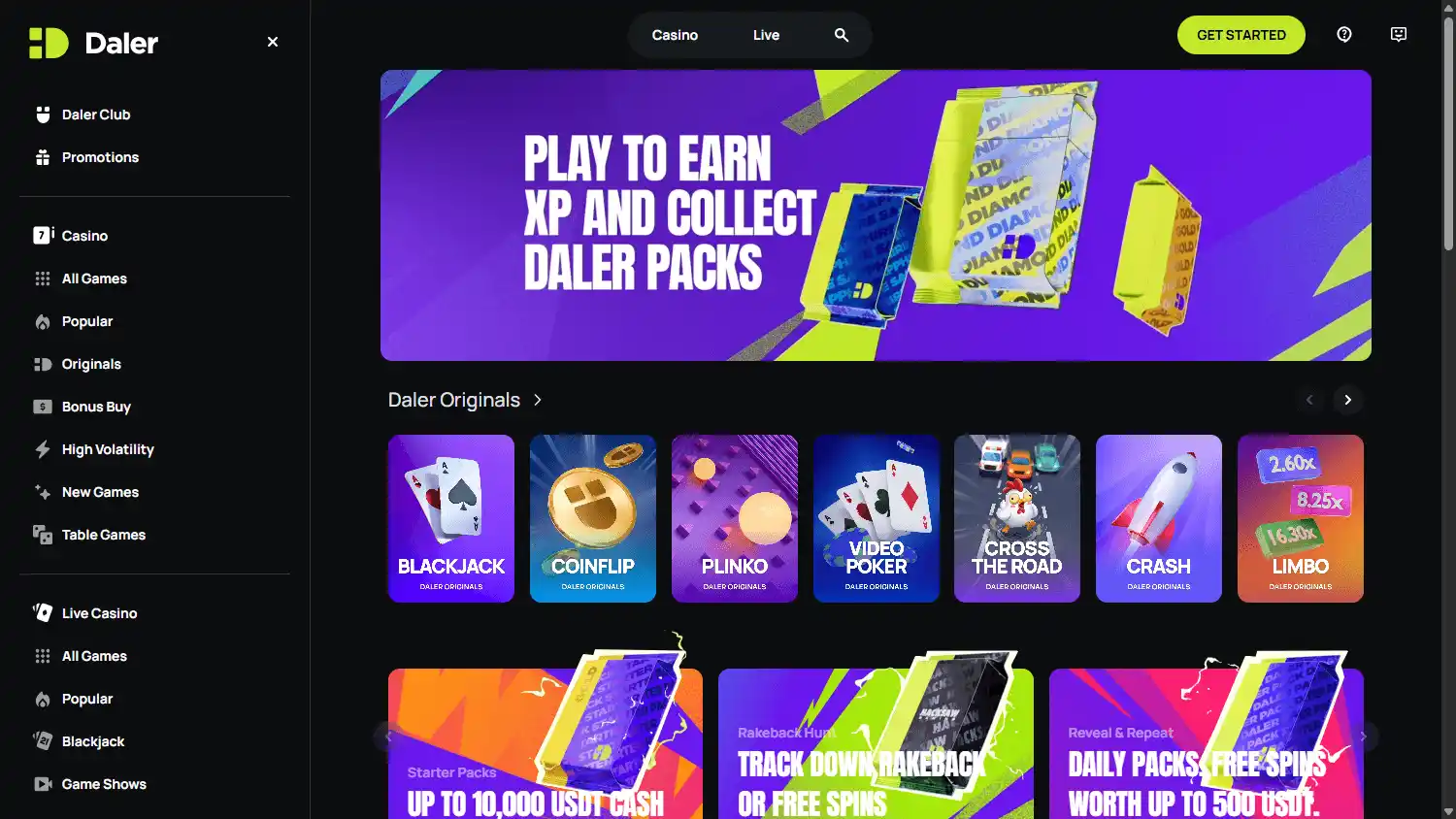 Daler Casino screenshot 1