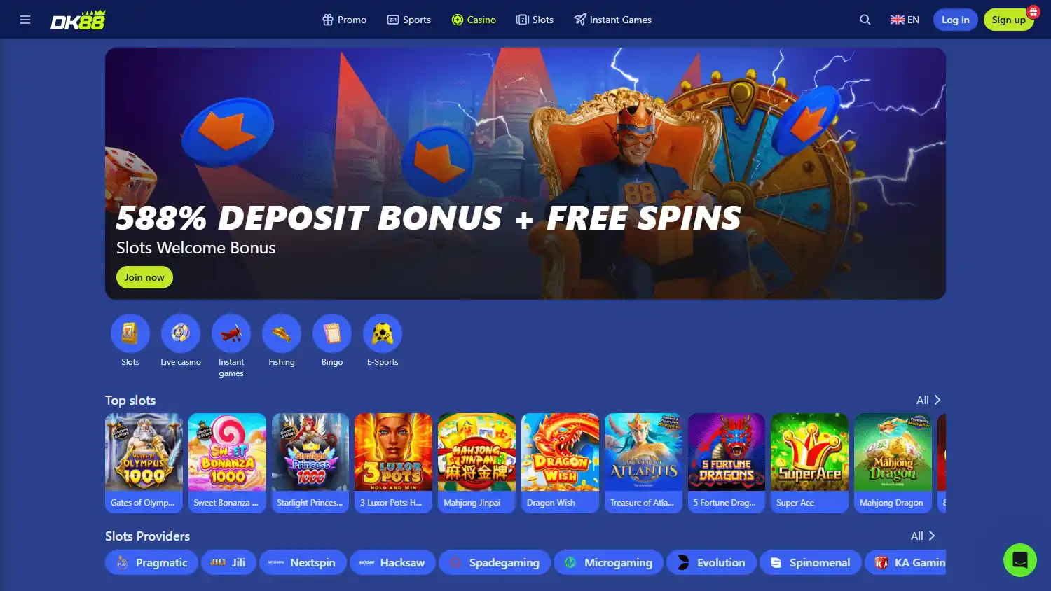 DASHKING88 Casino screenshot 3