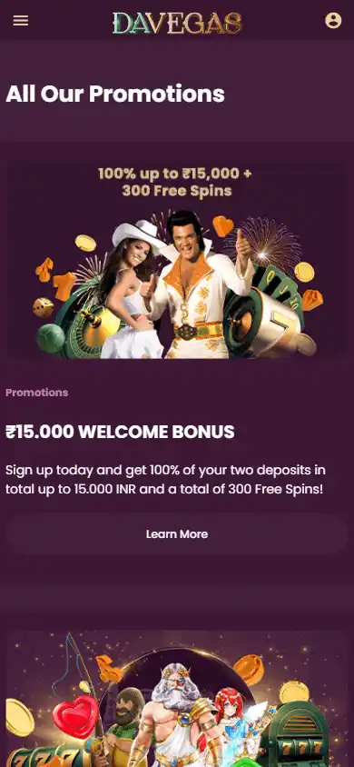 DaVegas Casino screenshot 6