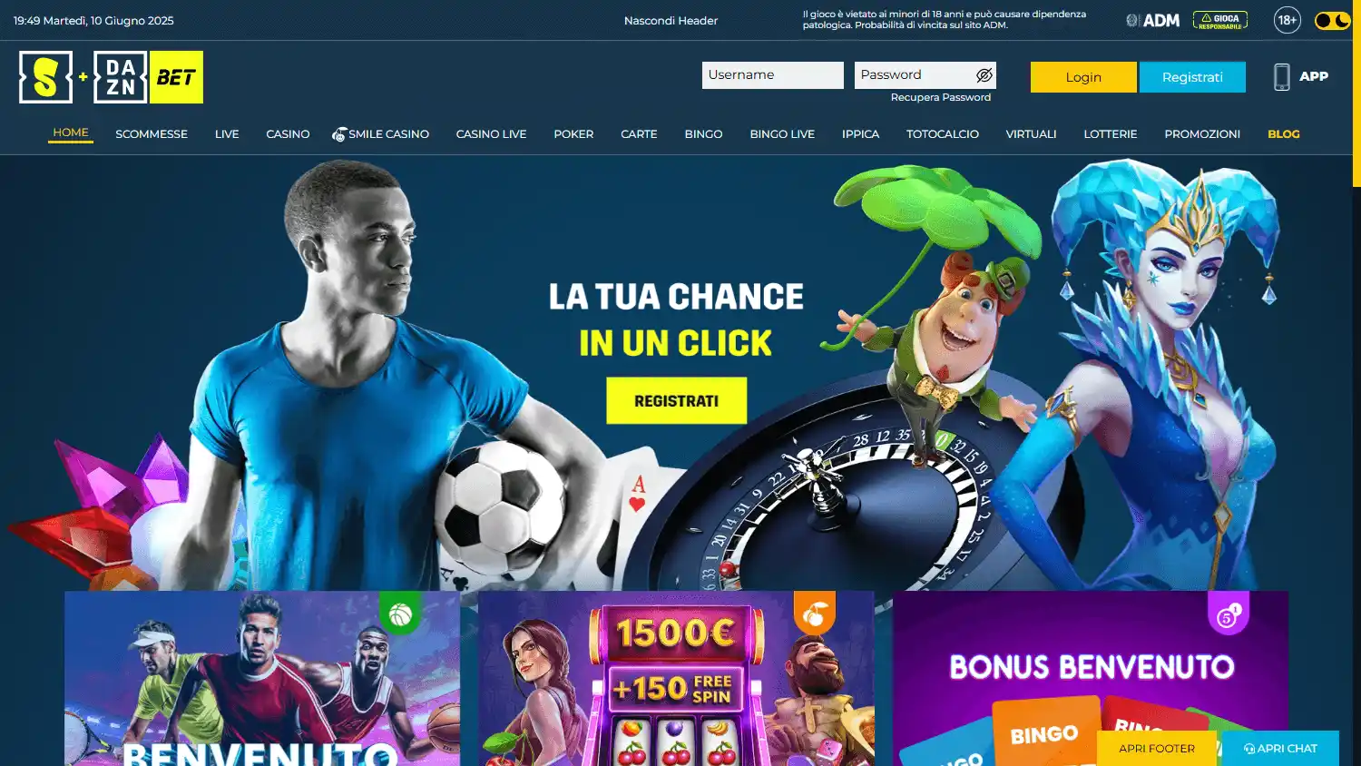 DAZN Bet screenshot 1