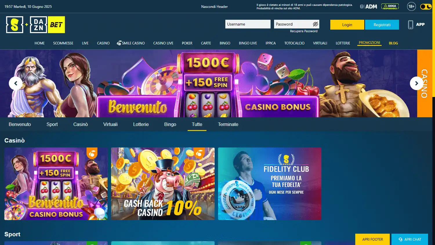 DAZN Bet screenshot 3