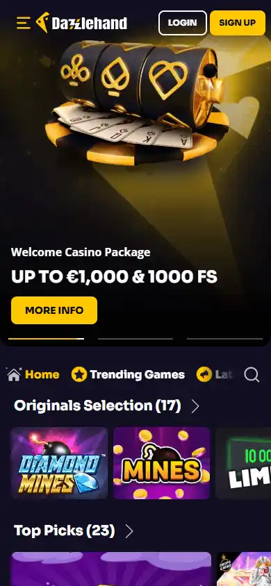 Dazzlehand Casino screenshot 3