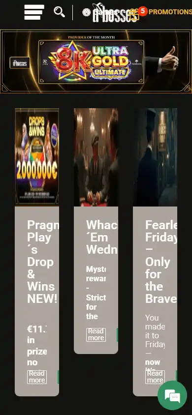 Dbosses Casino screenshot 6