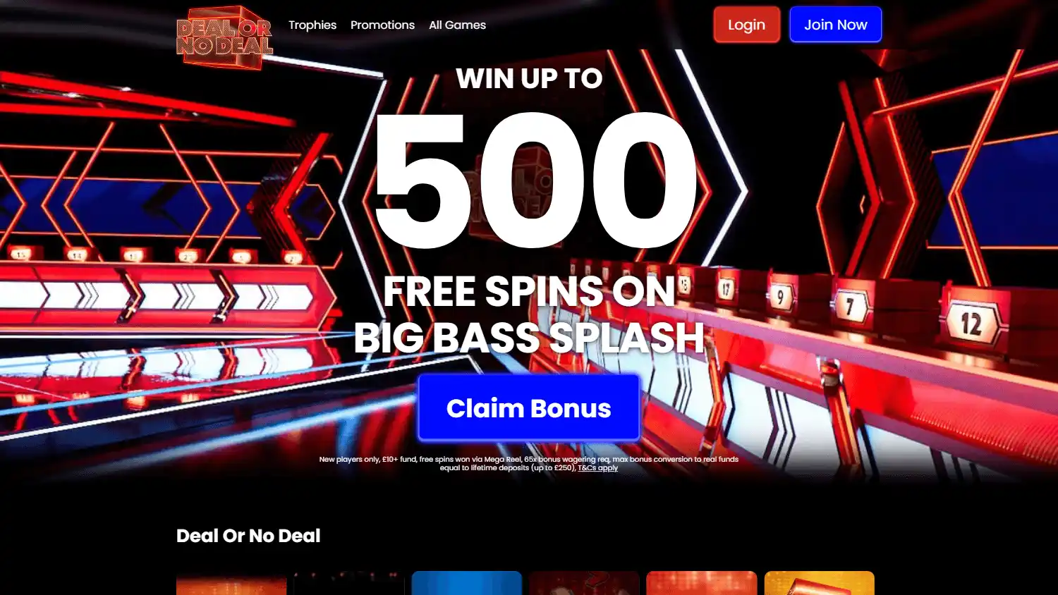 Deal or No Deal Casino screenshot 1