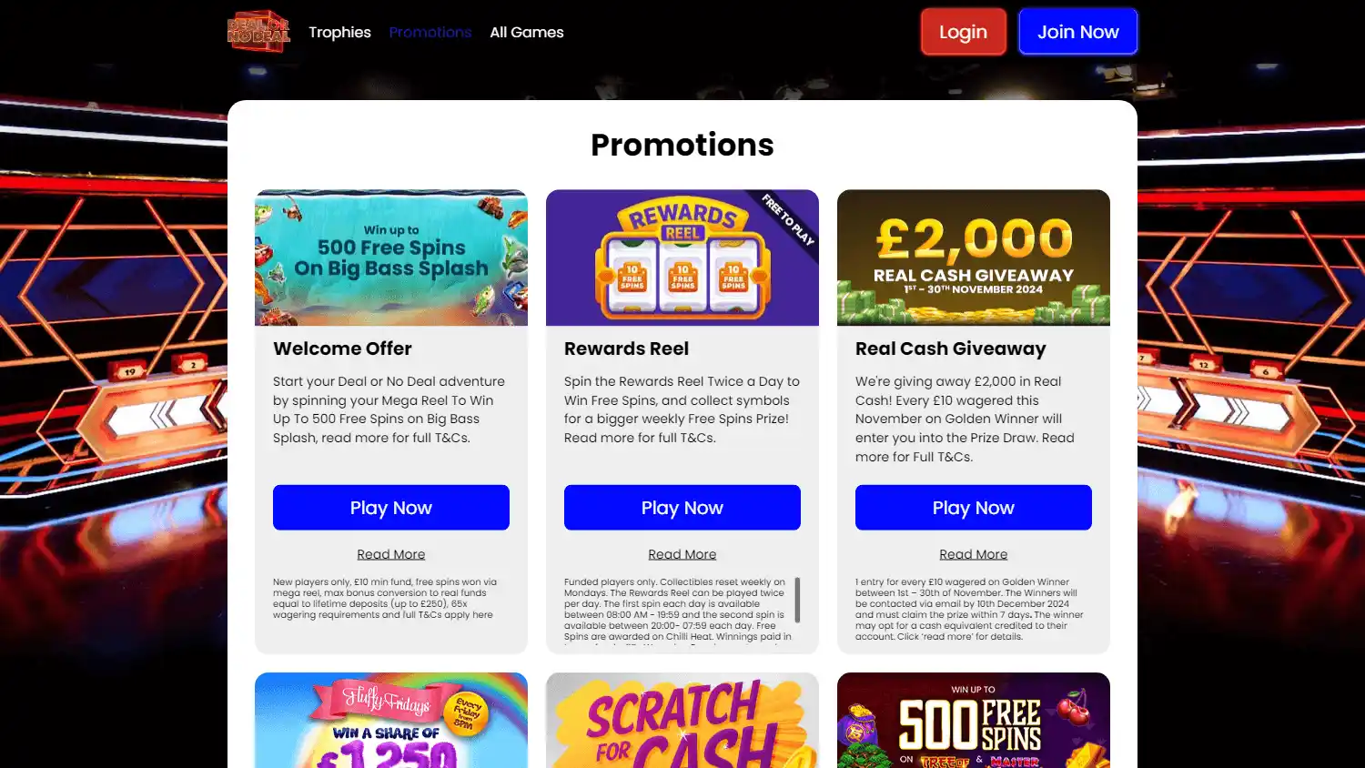 Deal or No Deal Casino screenshot 3
