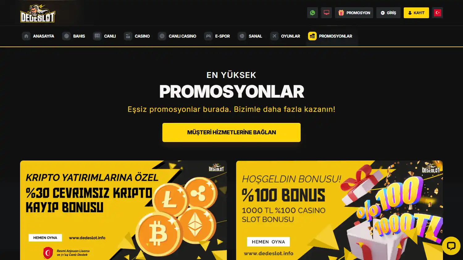 DedeSlot Casino screenshot 3
