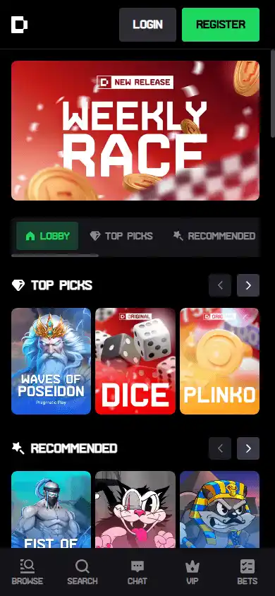 Degens Casino screenshot 3