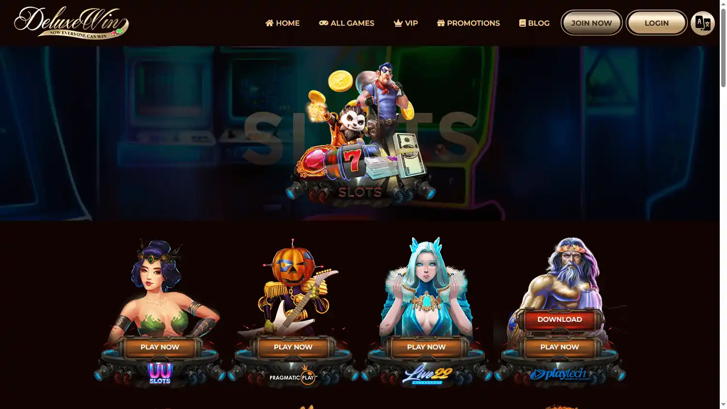Deluxe Win Casino screenshot 2