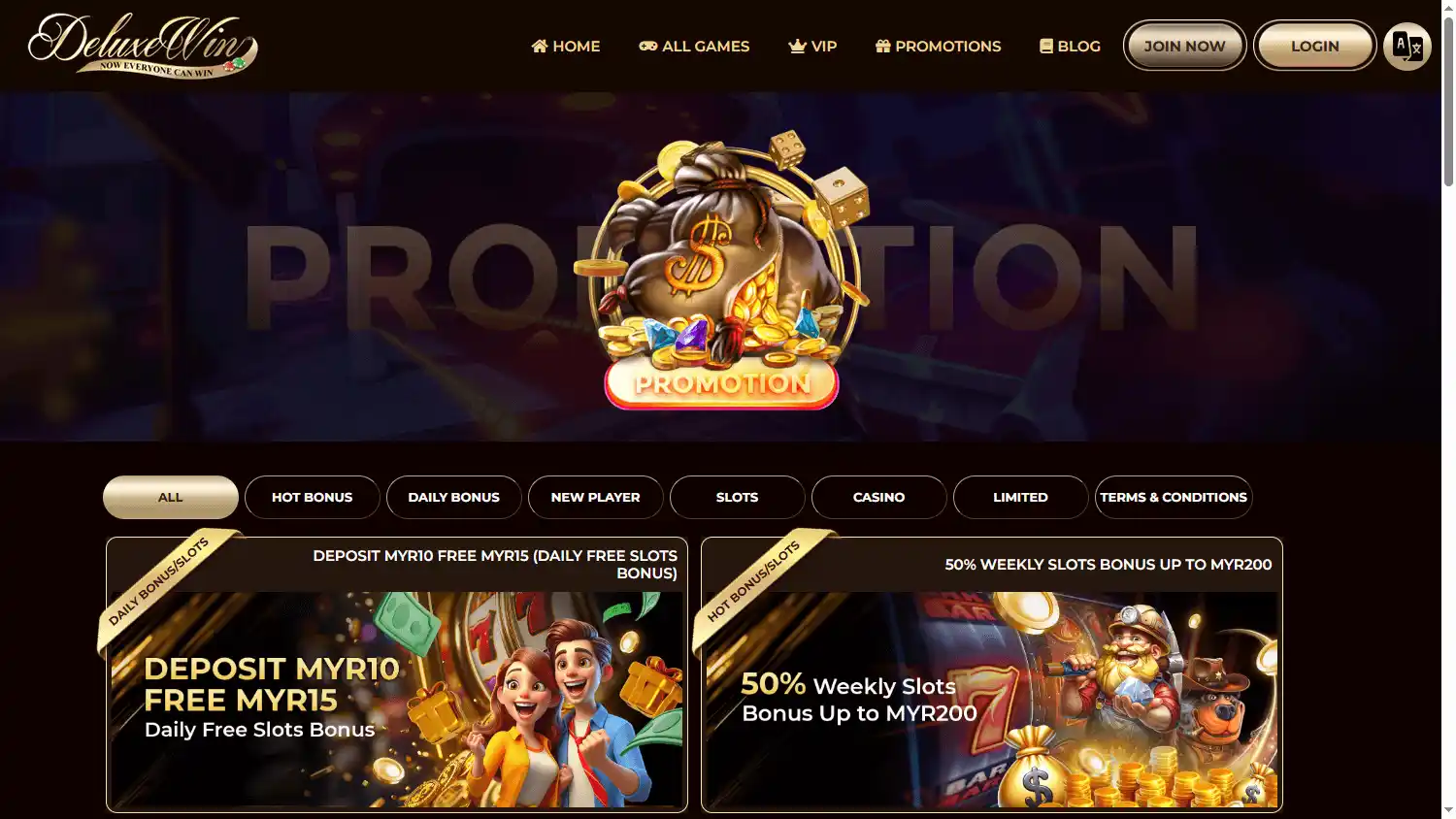 Deluxe Win Casino screenshot 3