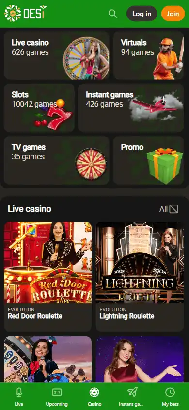 Desiplay Casino screenshot 4