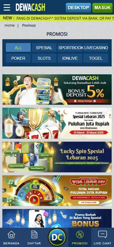 DEWACASH Casino screenshot 6