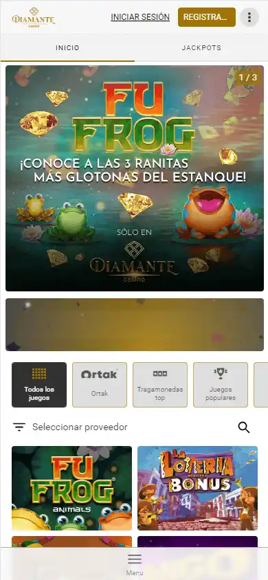Diamante Casino screenshot 5