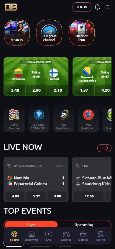 DiceBet Casino screenshot 4