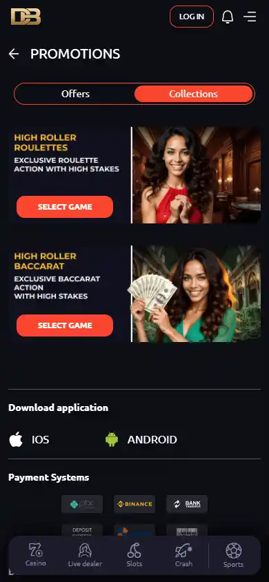 DiceBet Casino screenshot 6