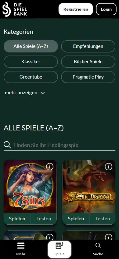 Die Spielbank Casino screenshot 4