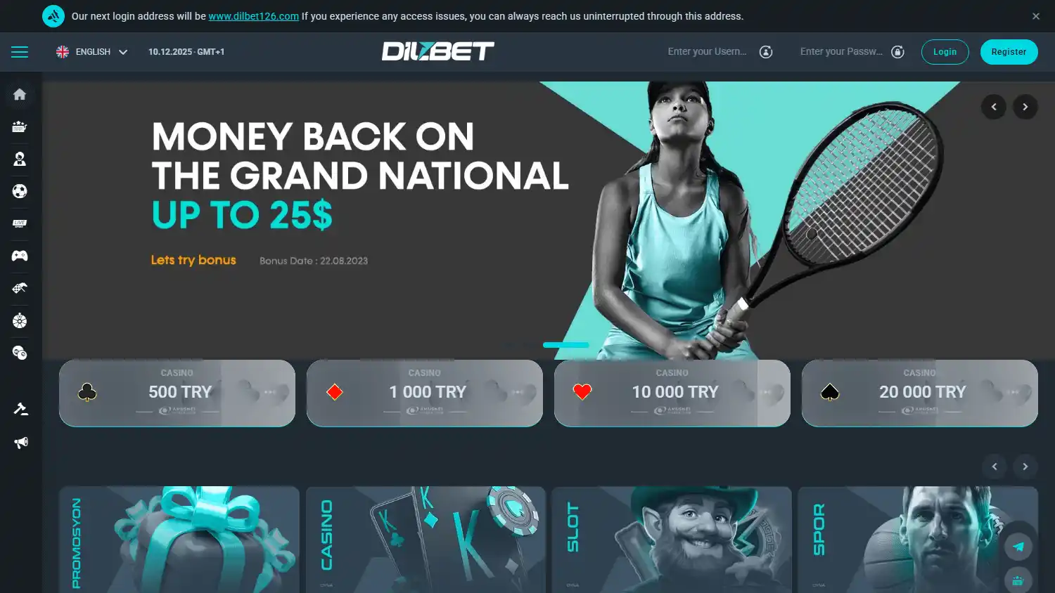 Dilbet Casino screenshot 1