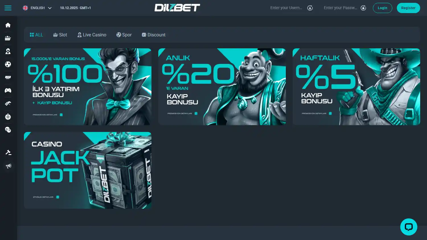 Dilbet Casino screenshot 3