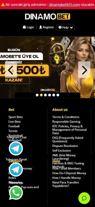 DinamoBet Casino screenshot 4