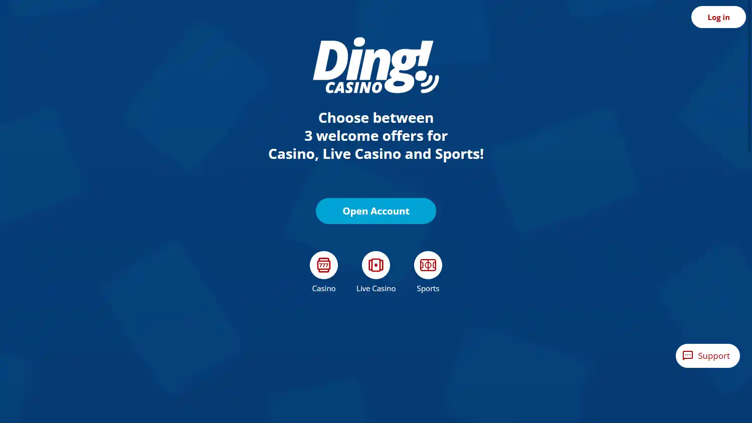 Ding Casino screenshot 1