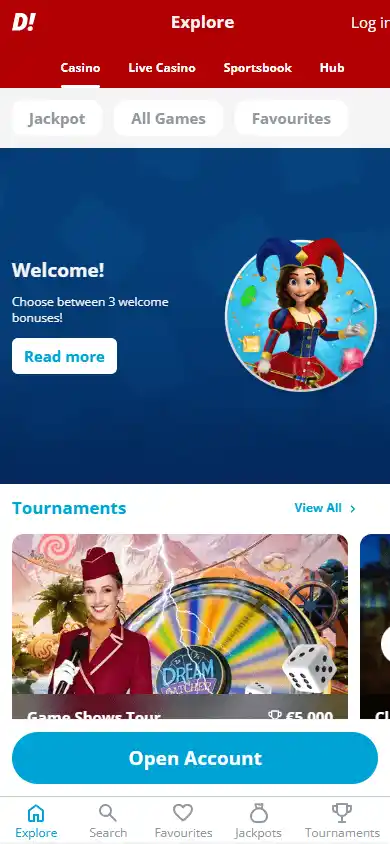 Ding Casino screenshot 5