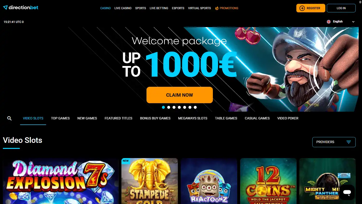 DirectionBet Casino screenshot 1