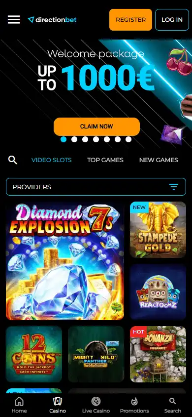 DirectionBet Casino screenshot 3