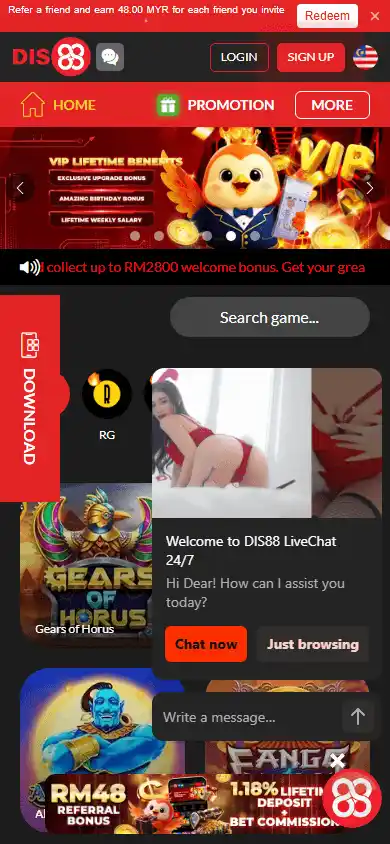 DIS88 Casino screenshot 3