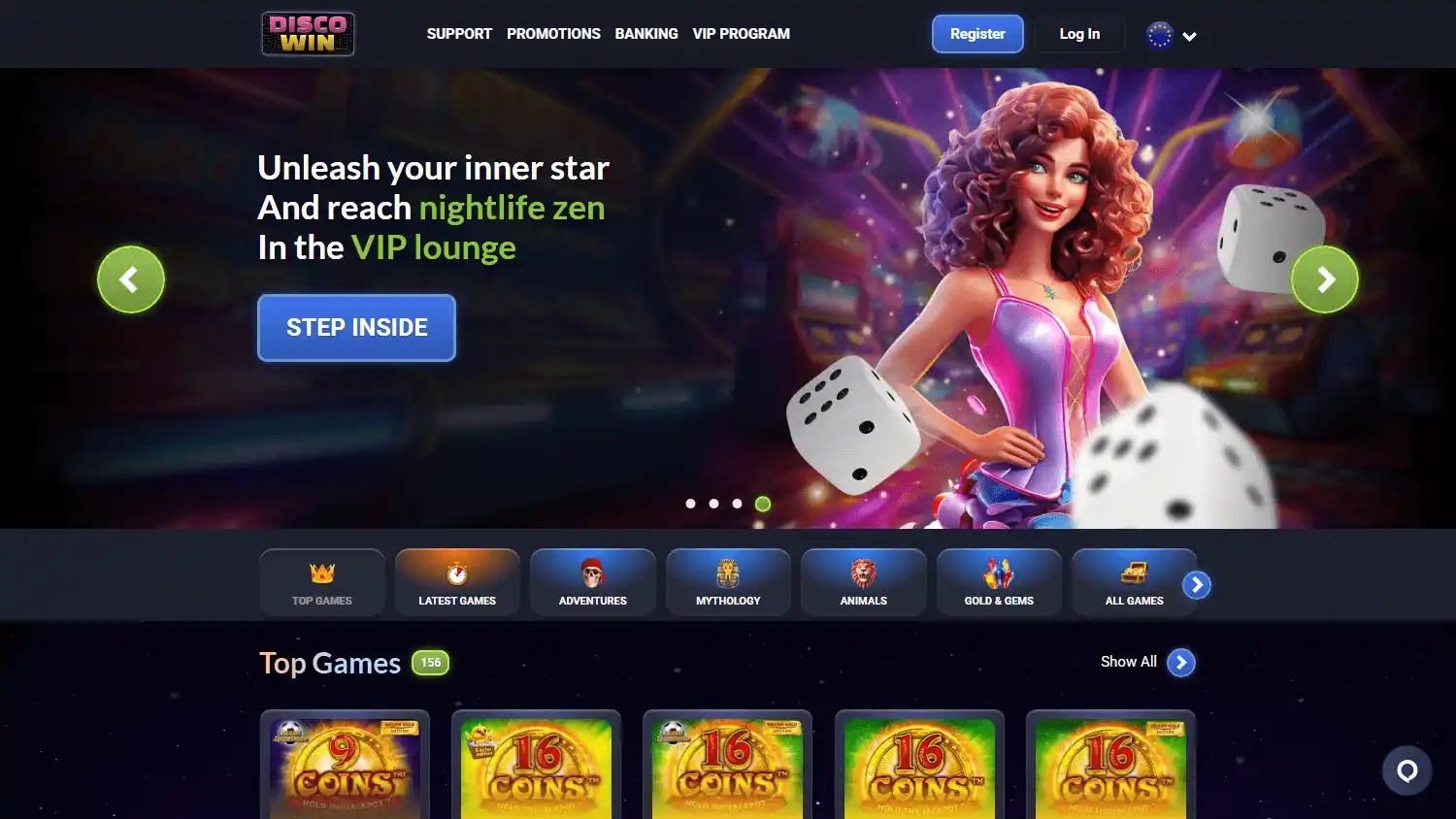 Disco Win Casino screenshot 1