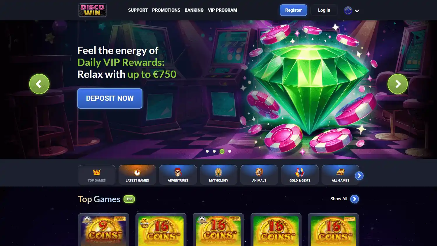 Disco Win Casino screenshot 2