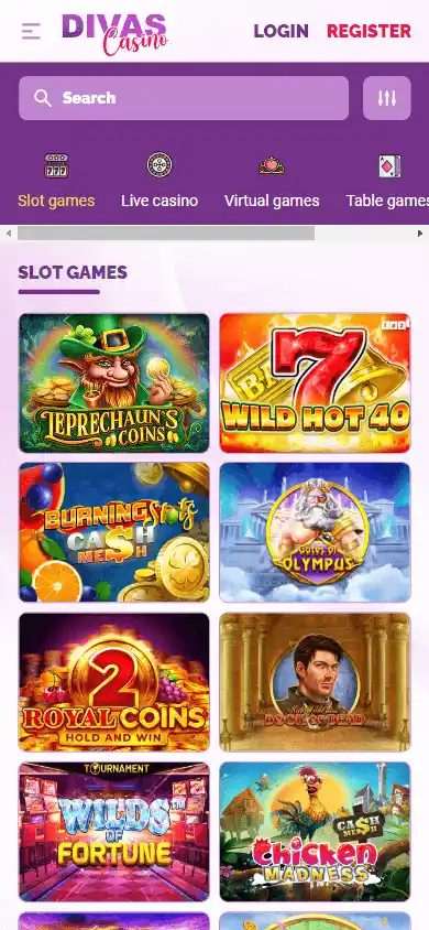 Divas Luck Casino screenshot 5