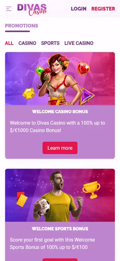 Divas Luck Casino screenshot 6