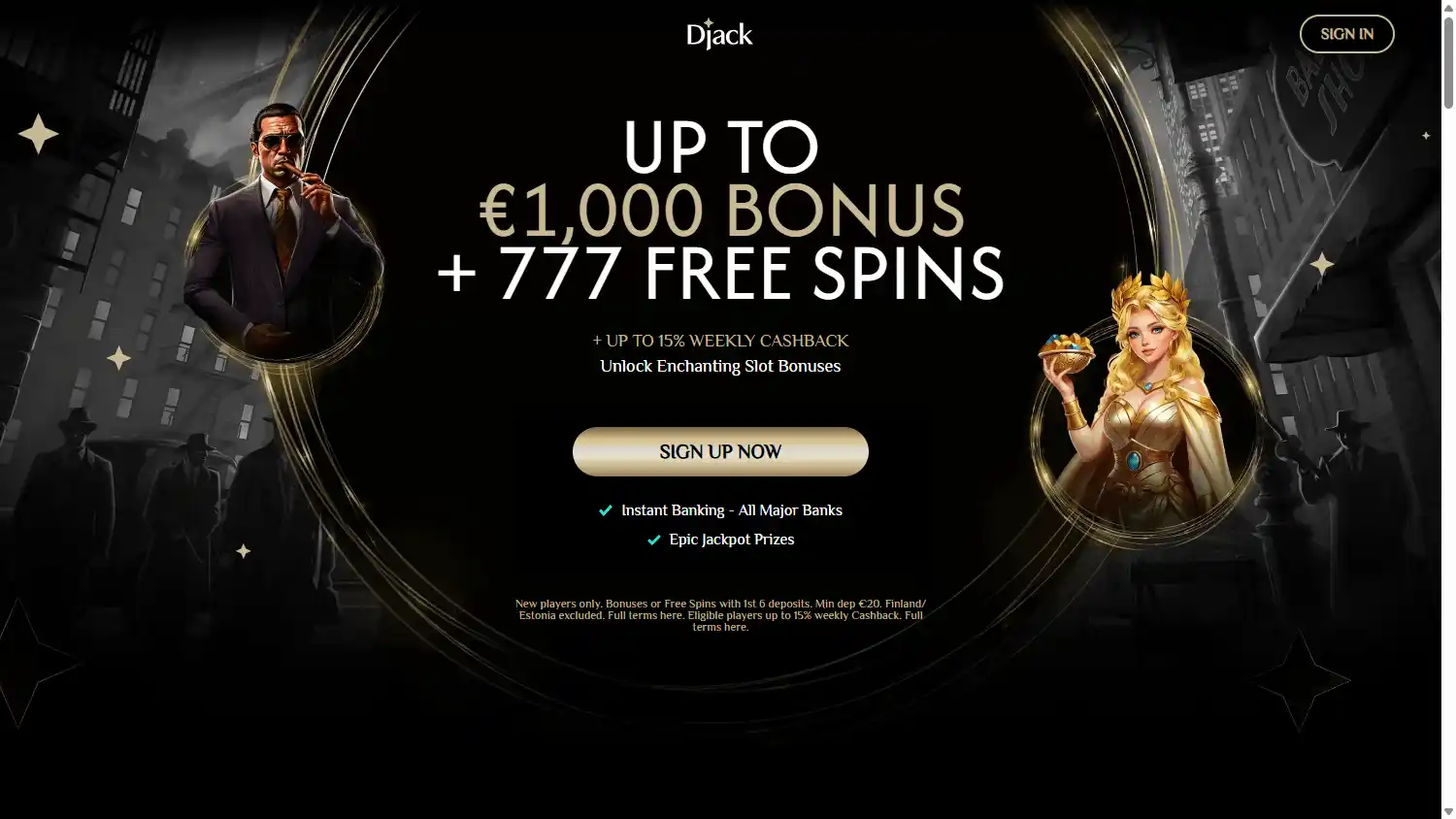 Djack Casino screenshot 1