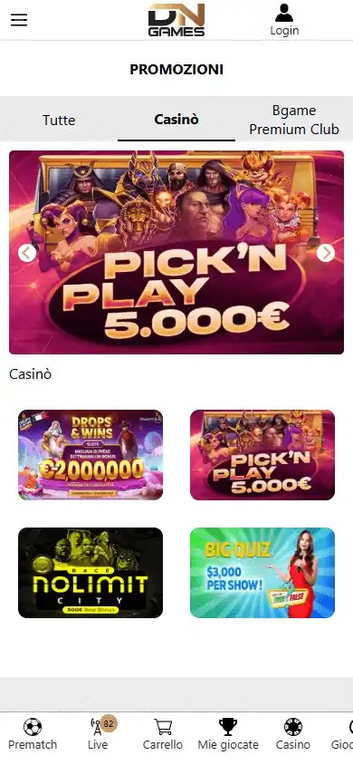 DN Games Casino screenshot 6