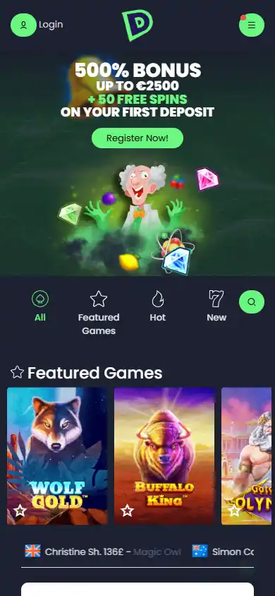 Doctor Spins Casino screenshot 4